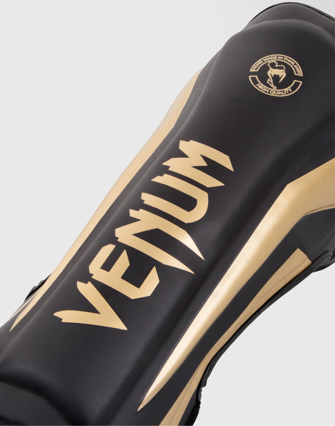 Venum Elite Standup Shin guards - Black/Gold